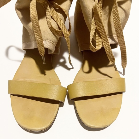 See by Chloe Nude Suede Ankle Cuff Sandal - Picture 9 of 11